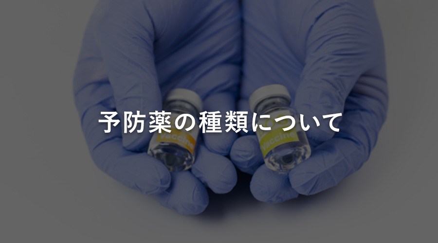 予防薬の種類について